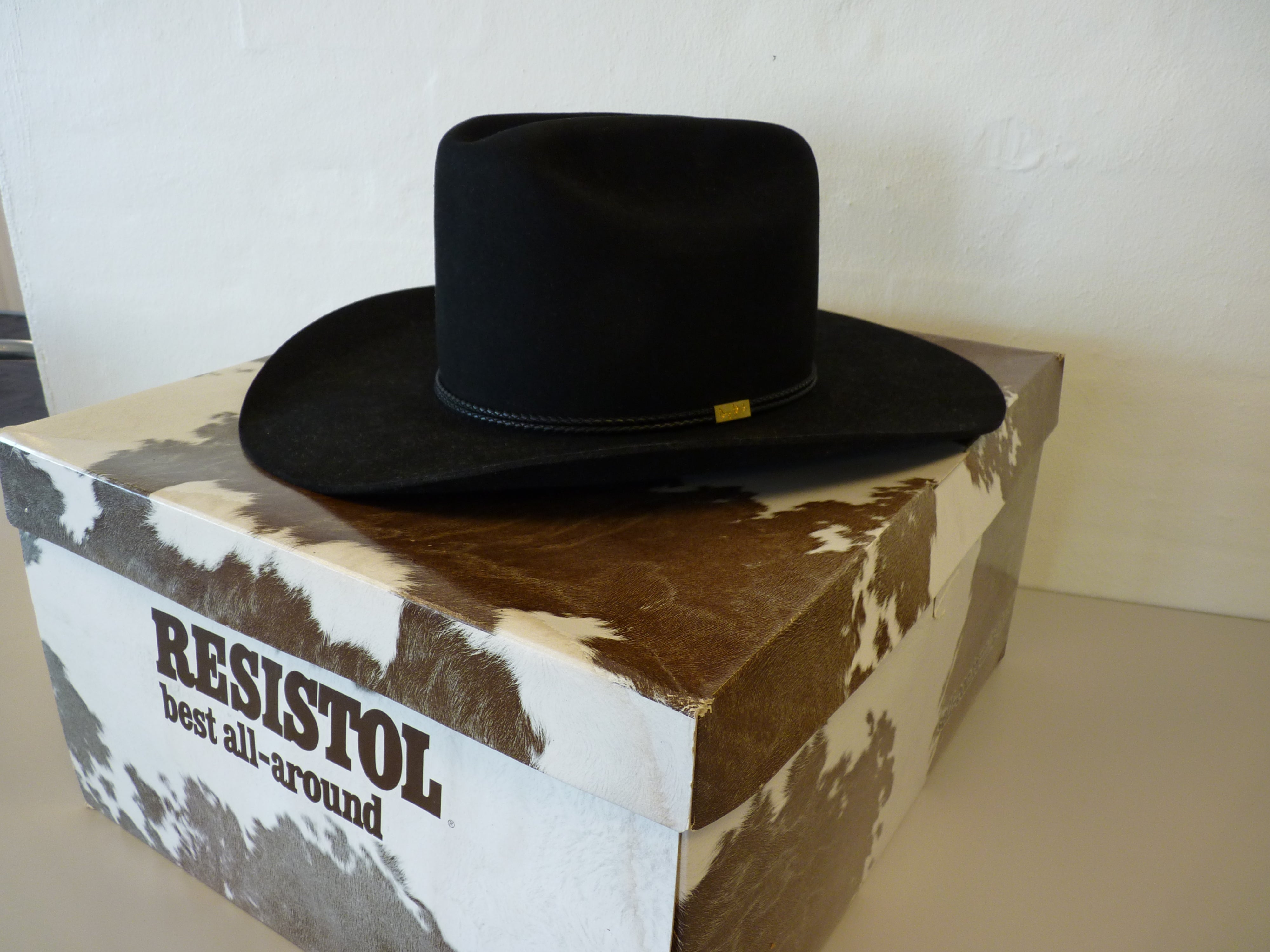 Resistol cowboy hat